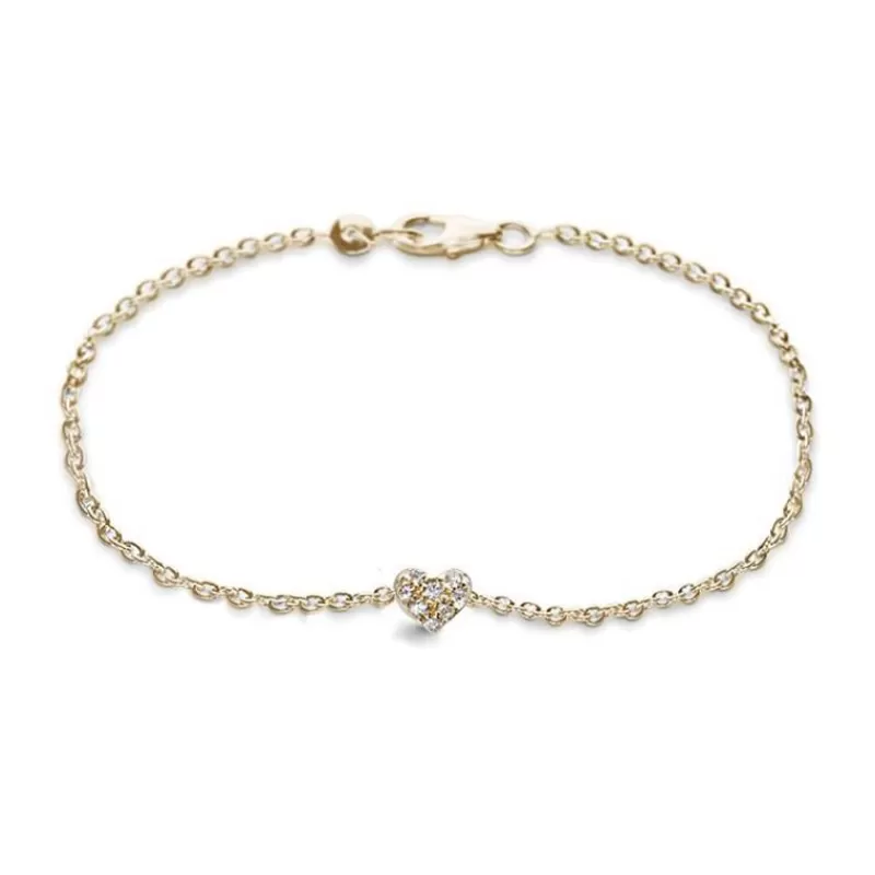 Ole Lynggaard Copenhagen Gullarmbånd-Armbånd, Hearts Liten