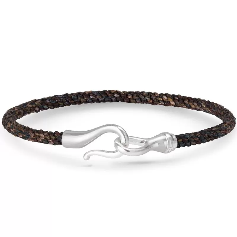 Ole Lynggaard Copenhagen Sølvarmbånd-Armbånd, Life Herre Maroon