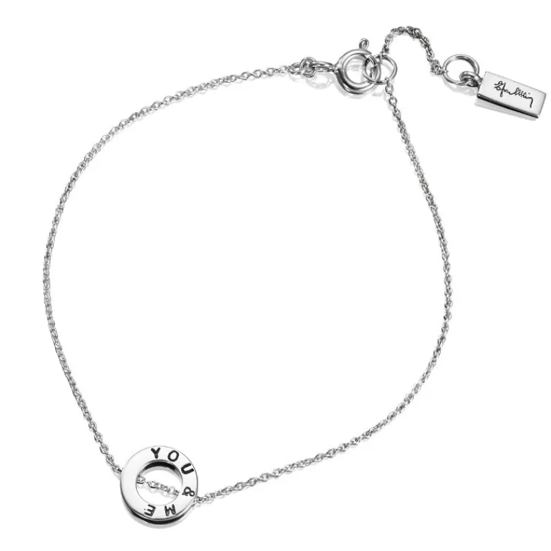 Efva Attling Sølvarmbånd-Armbånd, Mini Me You & Me