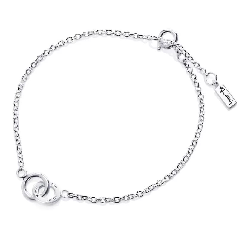 Efva Attling Sølvarmbånd-Armbånd, Mini Twosome