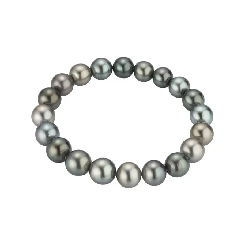 David-Andersen Perlearmbånd-Armbånd, Tahitiperler 8-11Mm