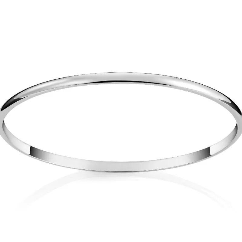 David-Andersen Sølvarmbånd-Armring, Hvelvet/Buet 3Mm