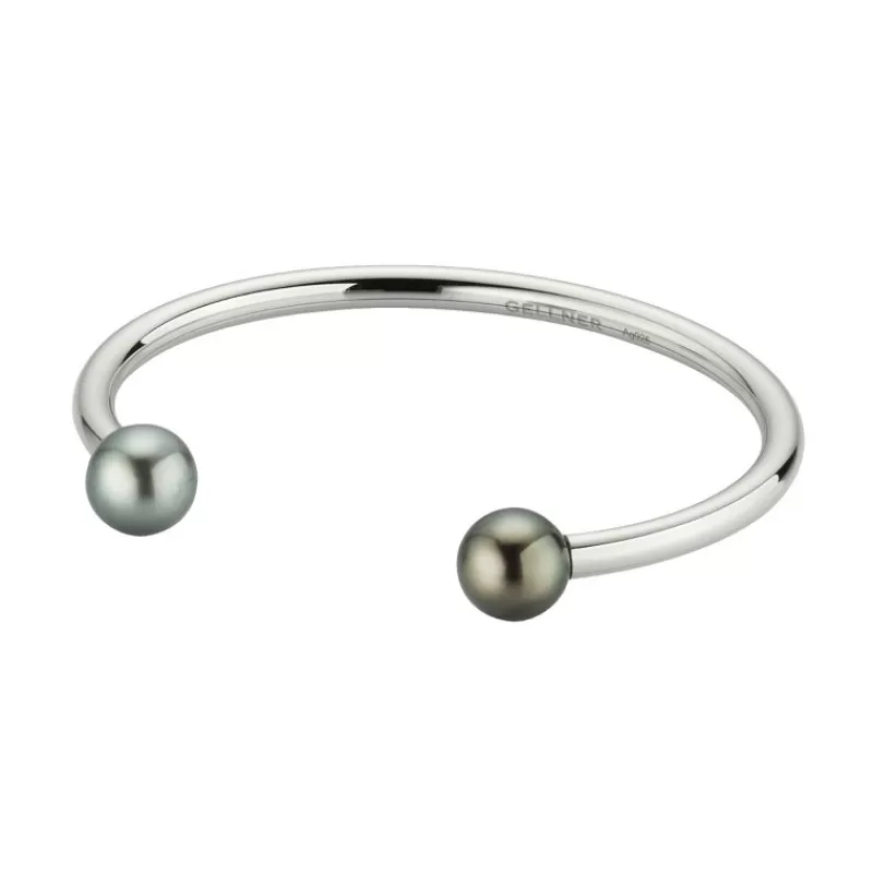 Gellner Sølvarmbånd-Armring, Tahitiperler 9-10 Mm
