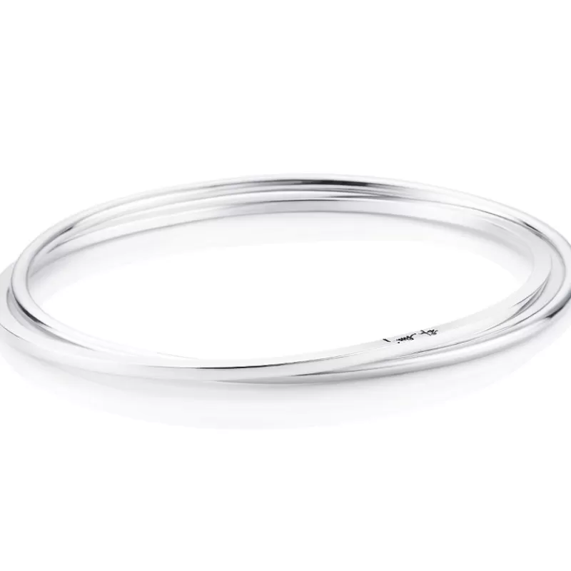 Efva Attling Sølvarmbånd-Armring, Twosome Cuff