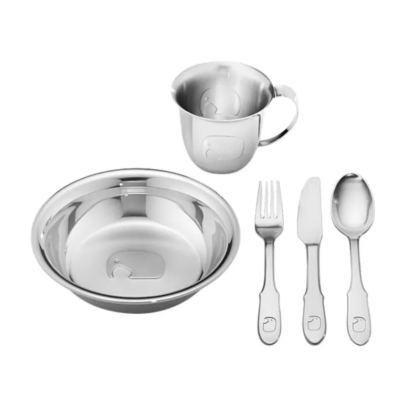 Georg Jensen Home Barnetallerkner-Barnesett, Elefant