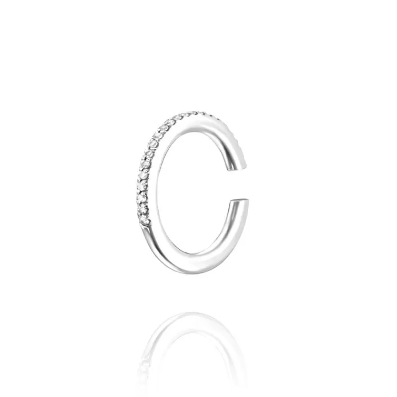 Efva Attling Diamantøredobber-Ear Cuff, Star