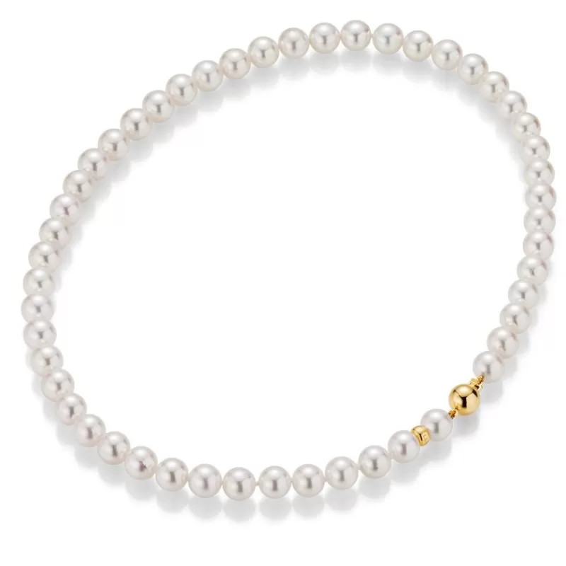 Gellner Halssmykker Med Perle-Kjede, Akoyaperler 8-8,5 Mm