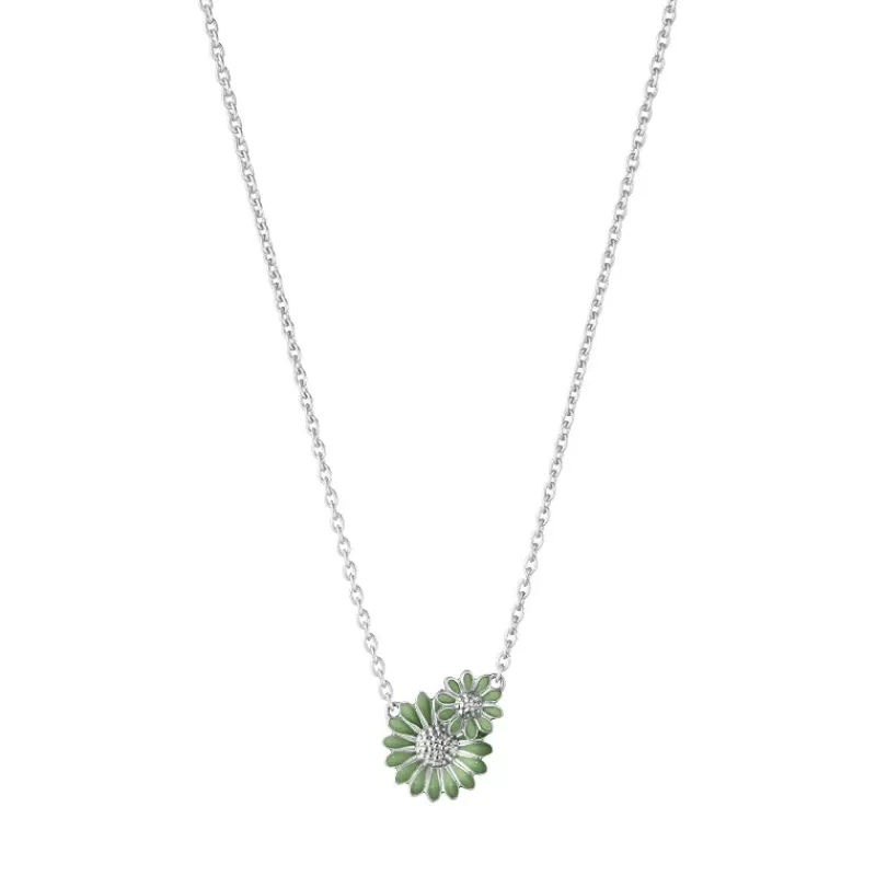 Georg Jensen Halssmykker I Gull-Kjede, Daisy Gronn