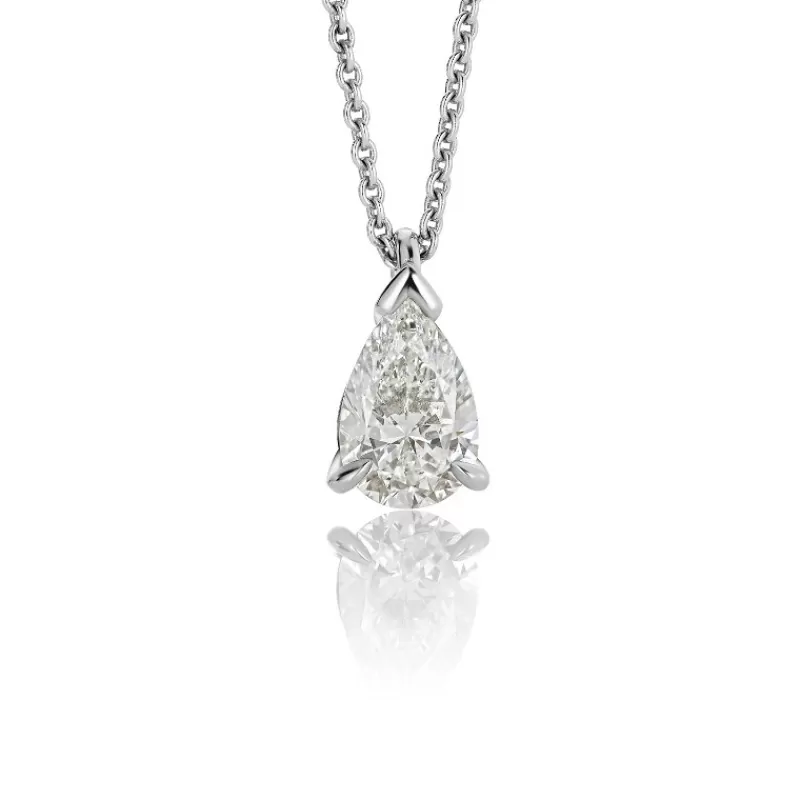 David-Andersen Anheng Med Kjede-Kjede, Diamant (1,00 Ct)