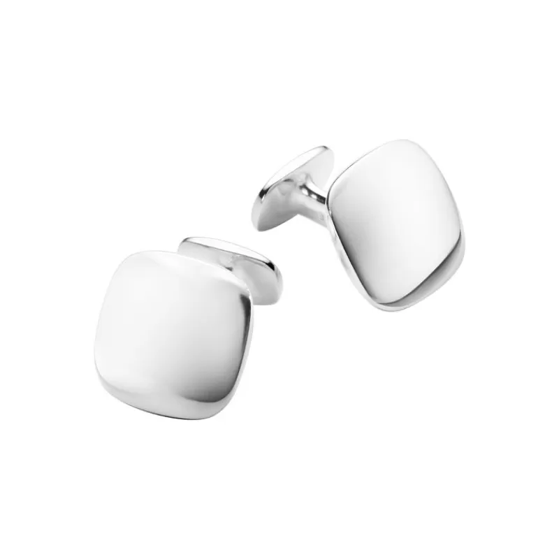 Georg Jensen Mansjettknapper-Mansjettknapper, Men'S Classic Square