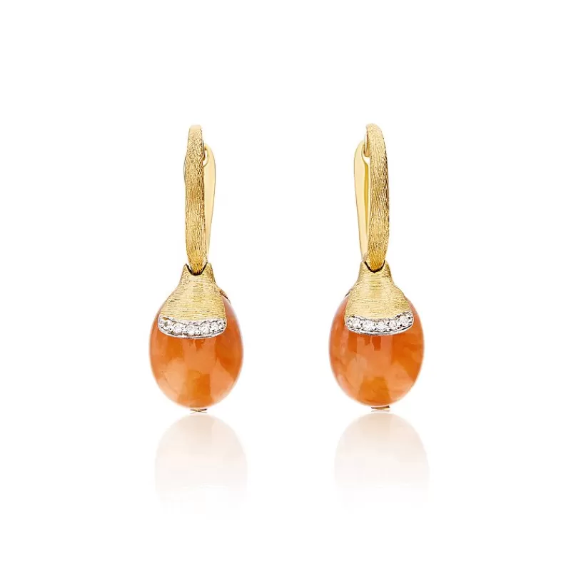 Nanis Gulløredobber-Orepynt, Amuleti Orange Aventurine