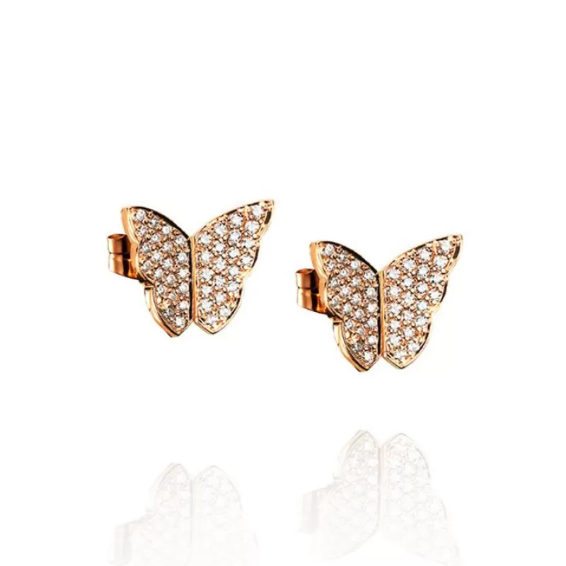 Efva Attling Gulløredobber-Orepynt, Little Miss Butterfly & Stars