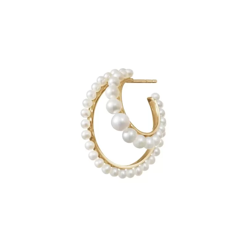 Sophie Bille Brahe Gulløredobber-Orepynt, Petite Boucle Perle