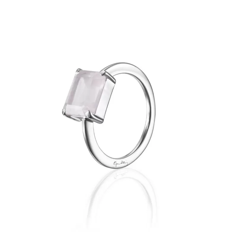 Efva Attling Sølvringer-Ring, A Rose Dream