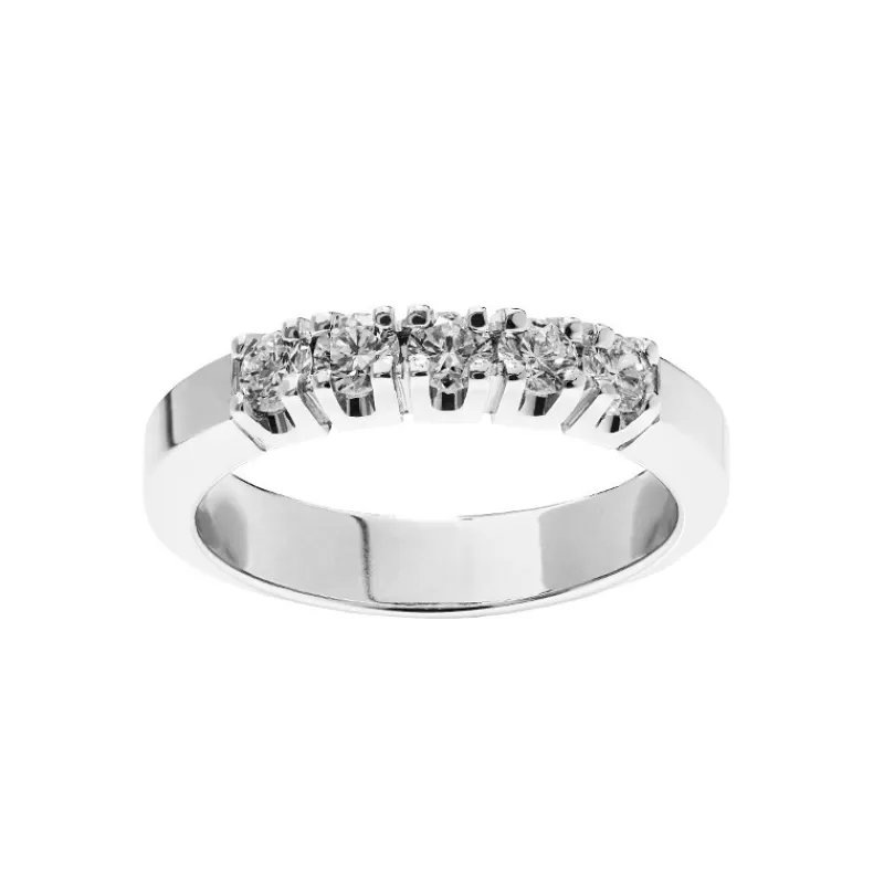 David-Andersen Diamantringer-Ring, Allianse 0,50 Ct (Kantet)
