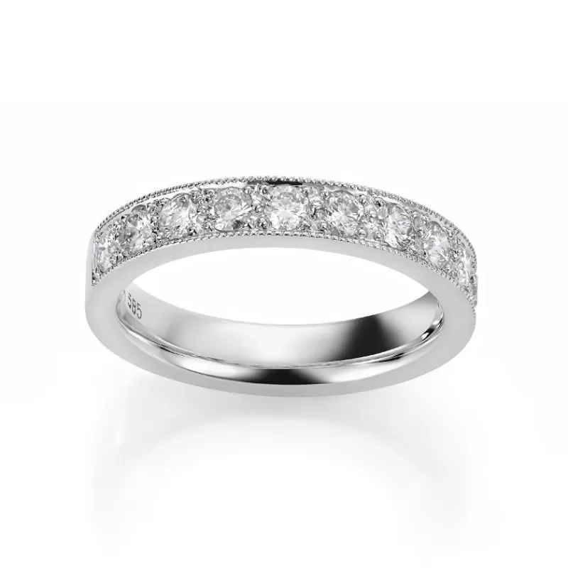 David-Andersen Diamantringer-Ring, Allianse Milligriff