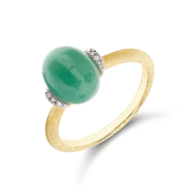 Nanis Gullringer-Ring, Amuleti Gronn Aventurine