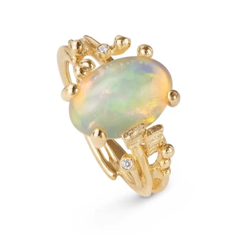 Ole Lynggaard Copenhagen Gullringer-Ring, Boho Opal