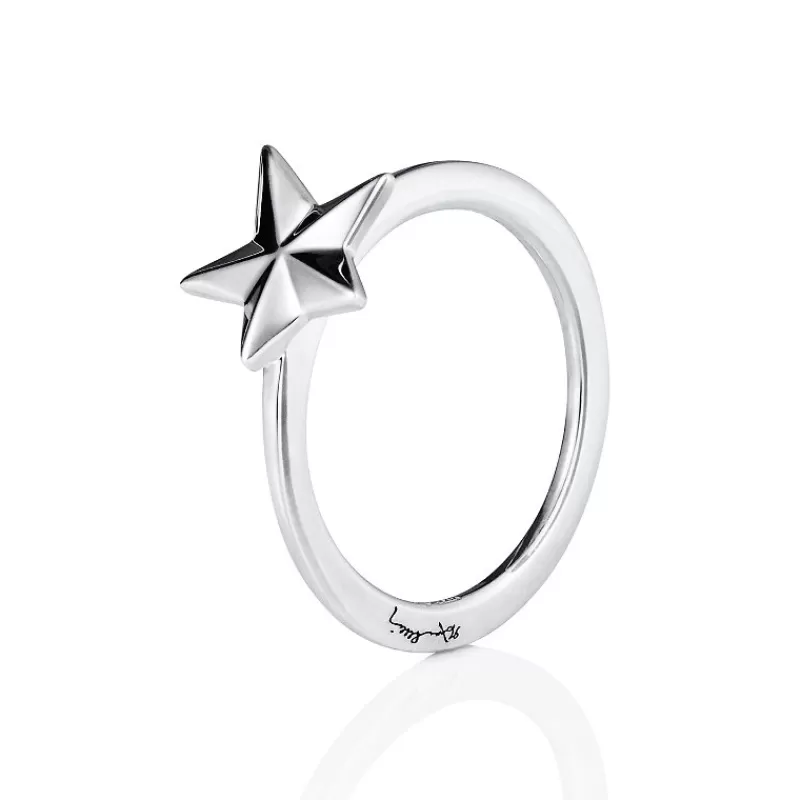 Efva Attling Sølvringer-Ring, Catch A Falling Star