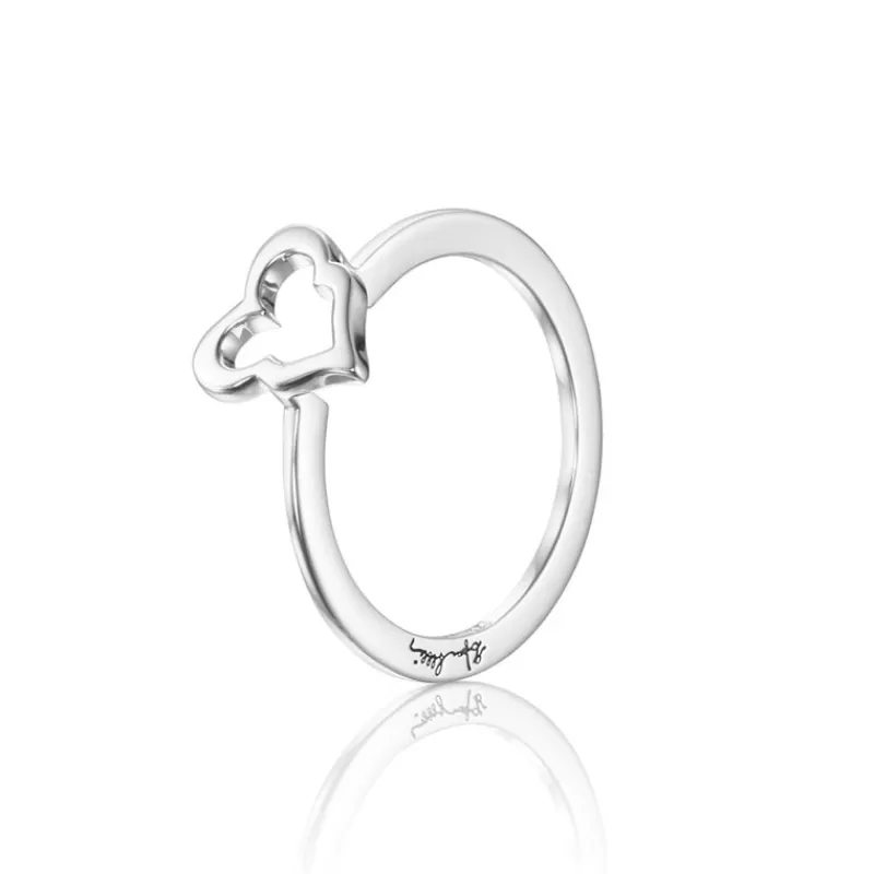 Efva Attling Sølvringer-Ring, Crazy Heart