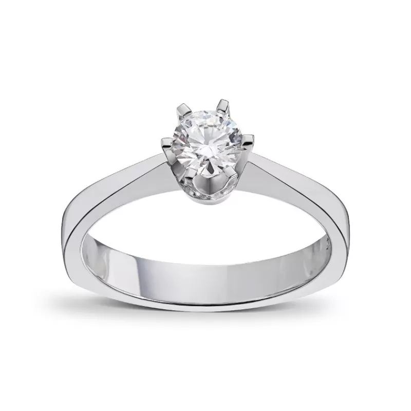 David-Andersen Forlovelsesringer-Ring, D-A 1876 (0,40 Ct)