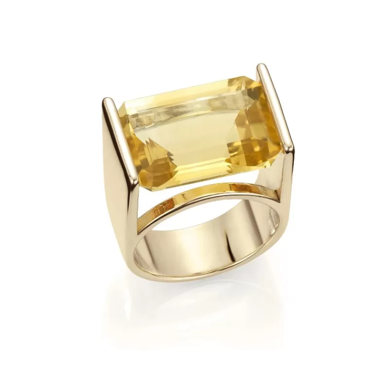 David-Andersen Gullringer-Ring, D-A Arkiv 1970 Citrin