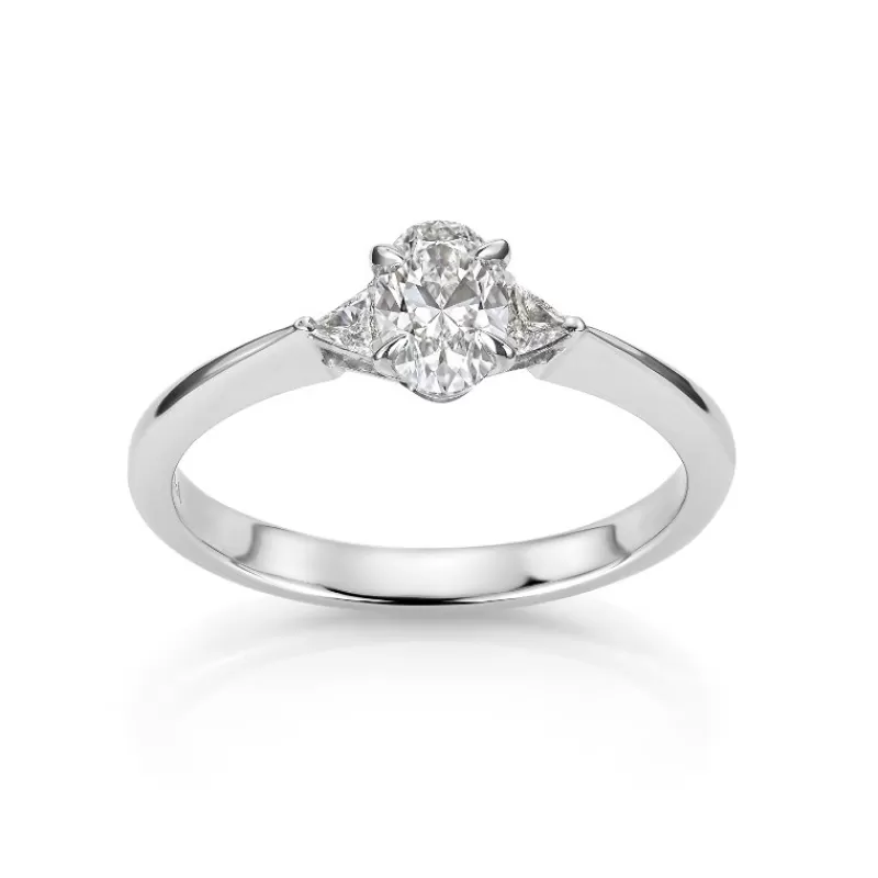 David-Andersen Diamantringer-Ring, D-A Trilliant (0,60 Ct)