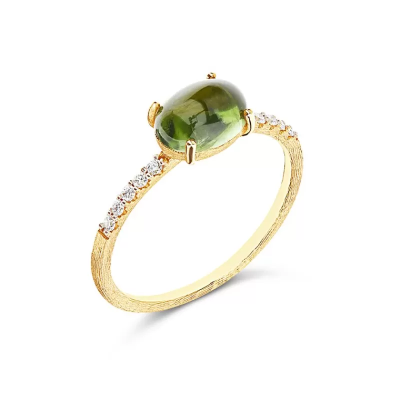 Nanis Gullringer-Ring, Dancing Tourmalines Gronn