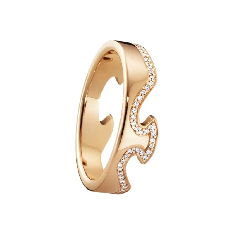 Georg Jensen Diamantringer-Ring, Fusion Endestykke