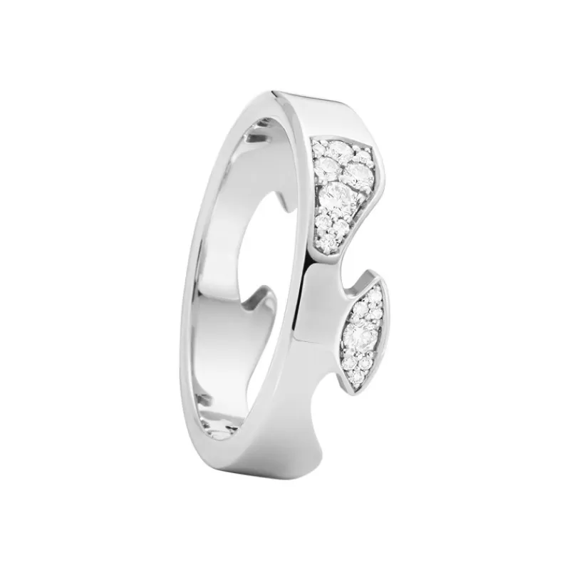 Georg Jensen Diamantringer-Ring, Fusion Endestykke