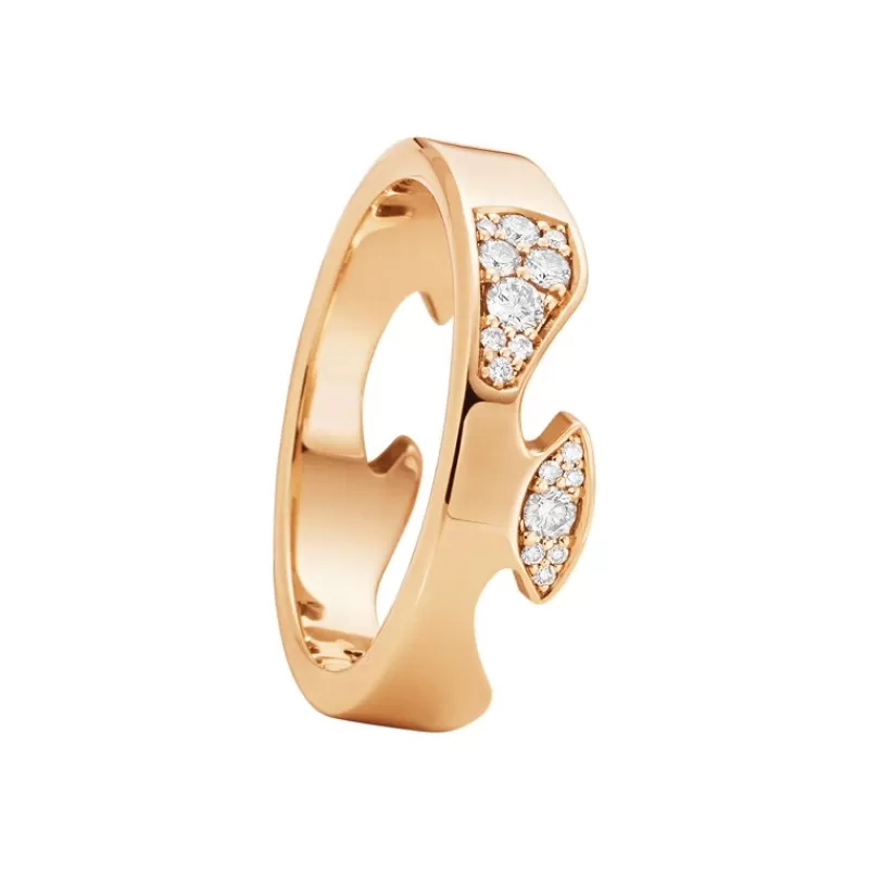 Georg Jensen Diamantringer-Ring, Fusion Endestykke