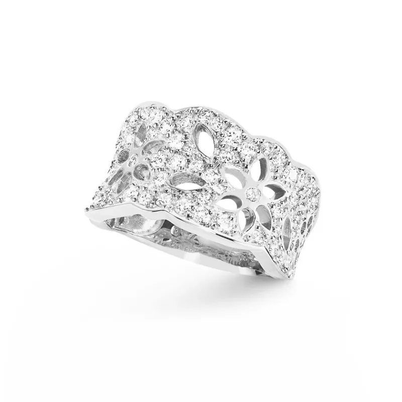 Ole Lynggaard Copenhagen Diamantringer-Ring, Lace Mellom Pave