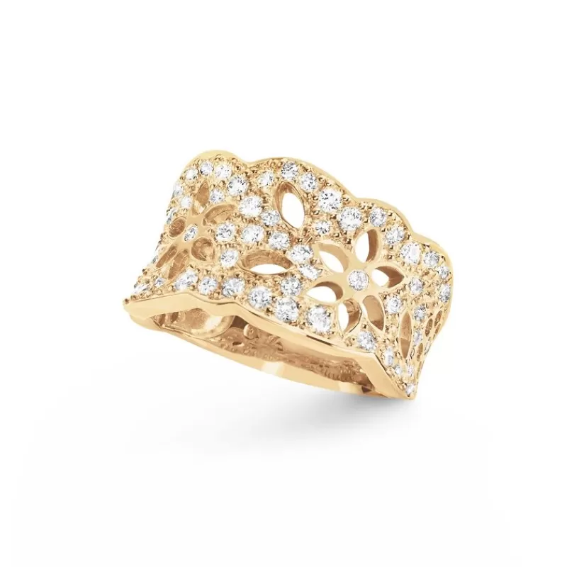 Ole Lynggaard Copenhagen Diamantringer-Ring, Lace Mellom Pave