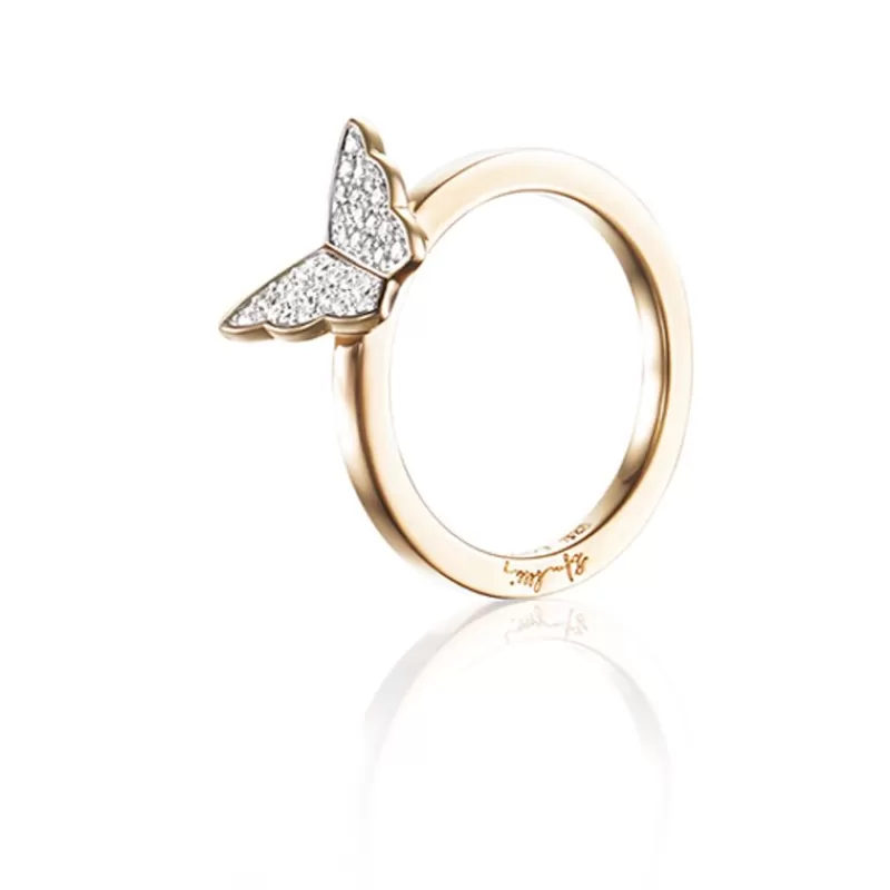 Efva Attling Diamantringer-Ring, Little Miss Butterfly & Stars
