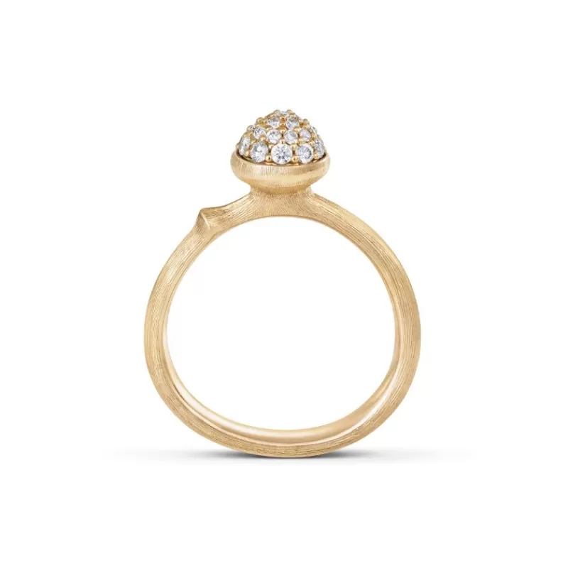 Ole Lynggaard Copenhagen Diamantringer-Ring, Lotus Pave Liten