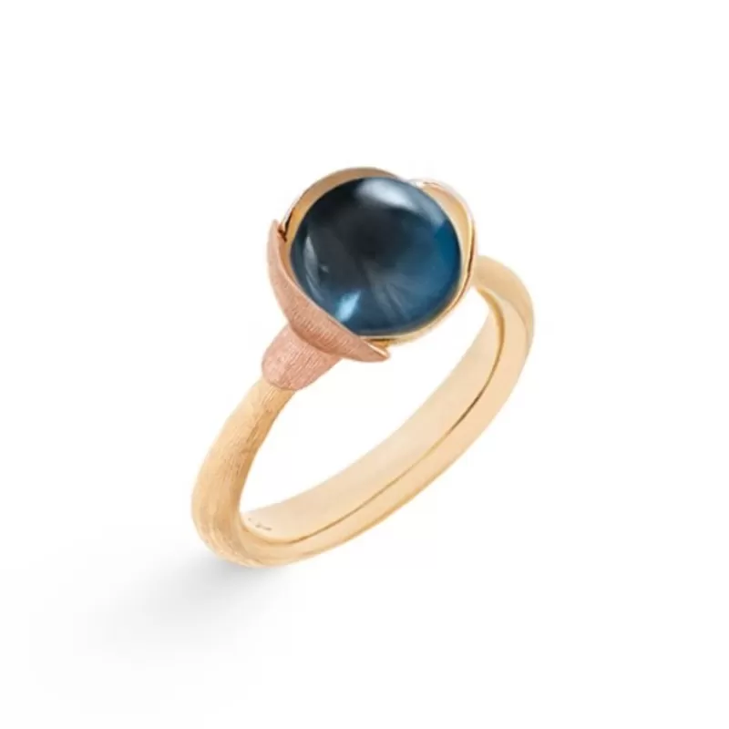 Ole Lynggaard Copenhagen Ringer Med Fargesten-Ring, Lotus Str 1 London Bla Topas