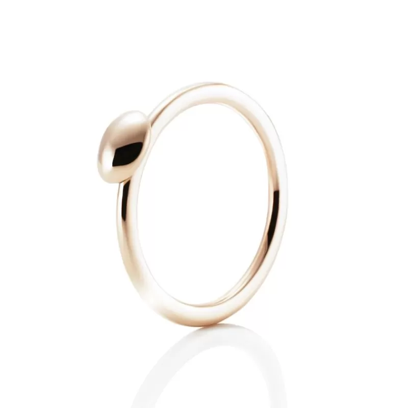 Efva Attling Gullringer-Ring, Love Bead Gold