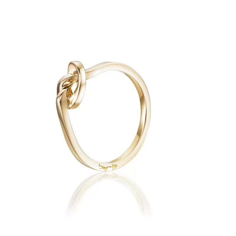 Efva Attling Gullringer-Ring, Love Knot