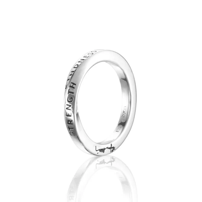 Efva Attling Sølvringer-Ring, Strength & Kindness