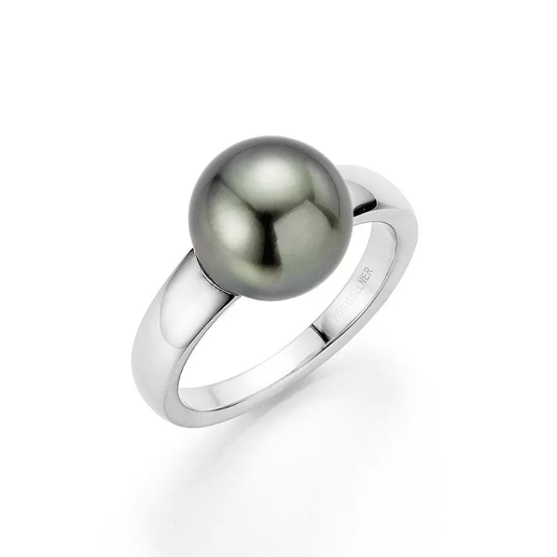 Gellner Gullringer-Ring, Tahitiperle 11-12 Mm