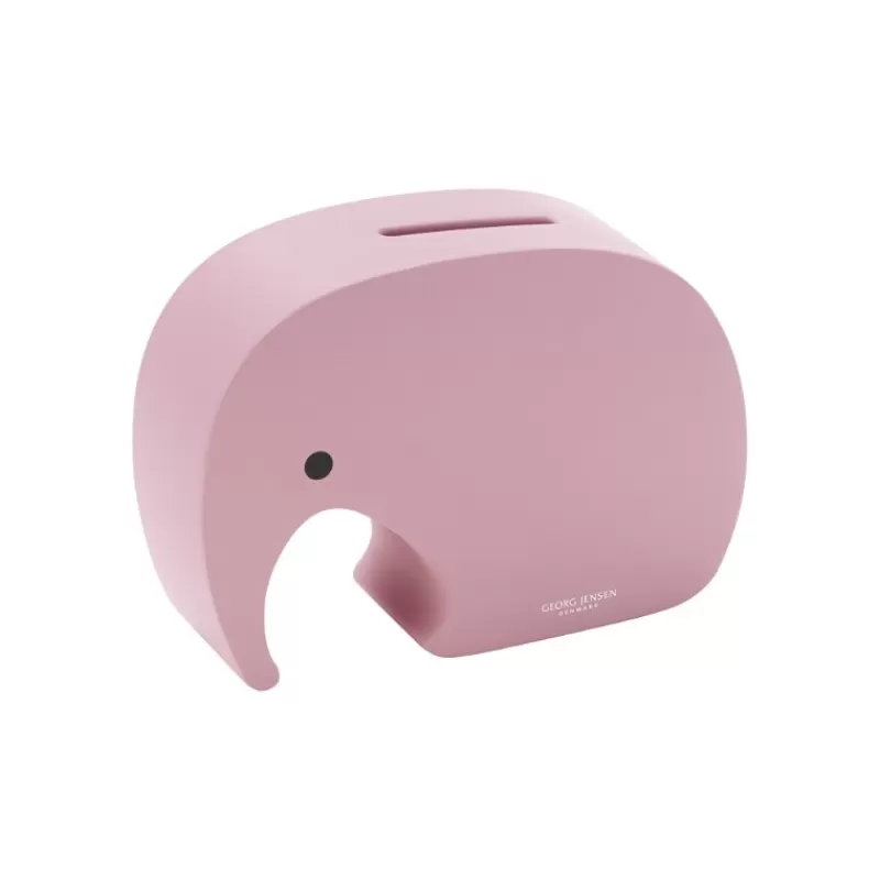 Georg Jensen Home Sparebøsser-Sparebosse, Miniphant Strawberry Blush